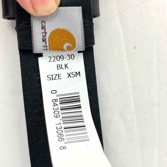 Carhartt Italian Leather Belt Womens XSM
